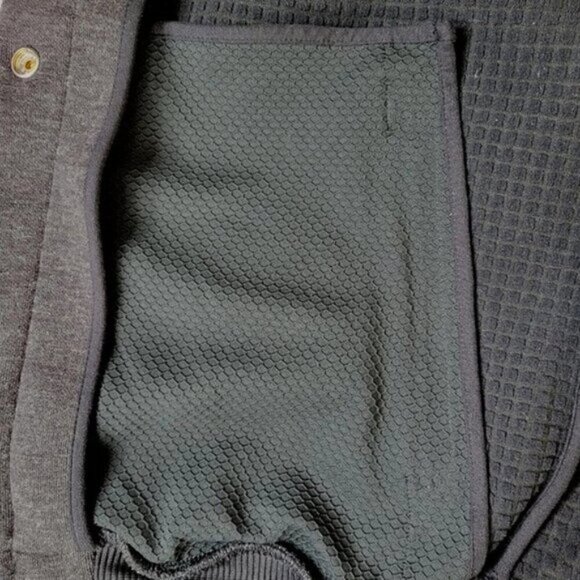 Nike Running Jacket Women Size S Black and Gray Snap Front Zip Pockets Thumbhole - Picture 9 of 14